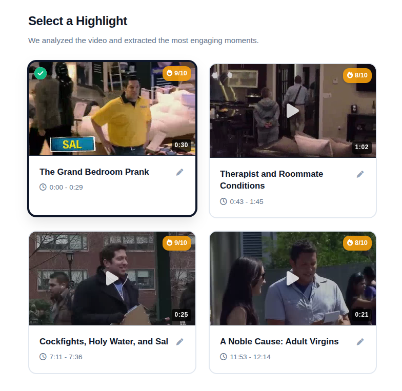 FastClips Clipping Process